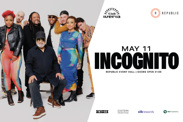 INCOGNITO at Republic Event Hall